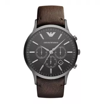 ARMANI AR2462 cronógrafo hombre 46mm acero inoxidable esfera azul