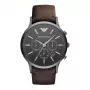 ARMANI AR2462 cronógrafo hombre 46mm acero inoxidable esfera azul