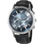 Armani AR2473 Reloj cronógrafo para hombre 43mm acero inoxidable esfera azul