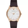 ARMANI AR2502 Reloj de pulsera de cuarzo para hombre 43mm acero inoxidable esfera azul
