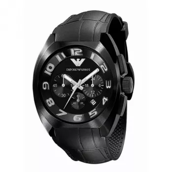 Armani AR5846 Hombre Reloj cronógrafo analógico de cuarzo 46mm Acero inoxidable tono oro rosa