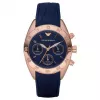 ARMANI AR5939 Reloj de mujer acero inoxidable oro rosa cronógrafo 35mm