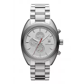 Armani AR5958 Reloj de hombre de cuarzo analógico 42mm Negro Acero inoxidable