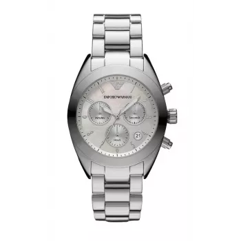 ARMANI AR5960 Reloj mujer Acero inoxidable Oro rosa Cuarzo Cronógrafo 38mm
