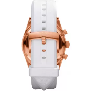 ARMANI AR5979 Reloj cronógrafo de cuarzo unisex 43mm Acero inoxidable esfera negra