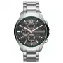 Reloj cronógrafo de cuarzo de hombre ARMANI EXCHANGE AX2163 46mm esfera negra correa de piel