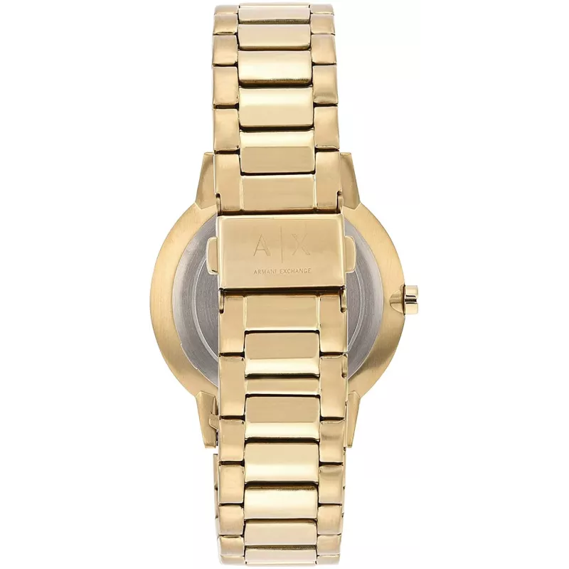 Armani Exchange AX2707 Reloj analógico de cuarzo de hombre 42 mm acero inoxidable esfera negra
