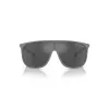 Armani Exchange AX4137SU81806 Gafas de sol hombre cuadradas - Montura negra mate, lentes gris oscuro