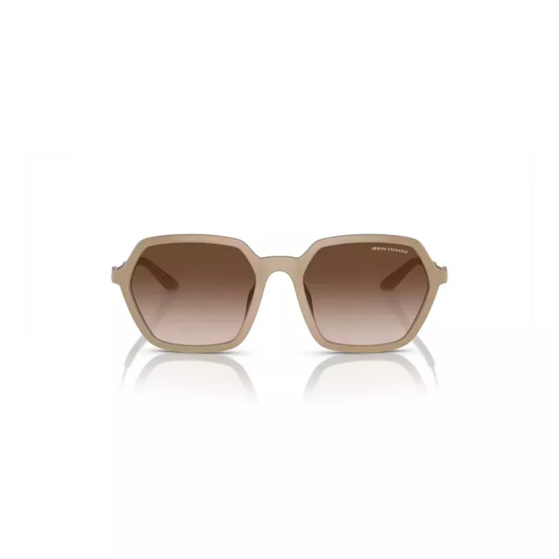 ARMANI EXCHANGE AX4139SU83421 Gafas de sol unisex cuadradas Havana Brown Gradient 52mm