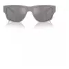 Armani Exchange AX4141SU81806 Gafas de sol hombre negro mate gris oscuro 56mm