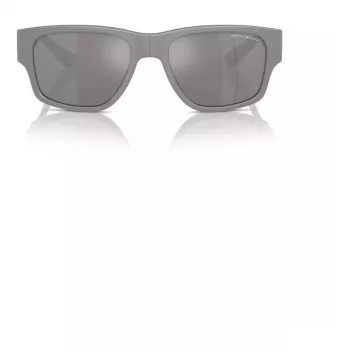 Armani Exchange AX4141SU81806 Gafas de sol hombre negro mate gris oscuro 56mm