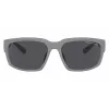 Armani Exchange AX4142SU81808 Gafas de sol hombre negro mate gris oscuro rectangular