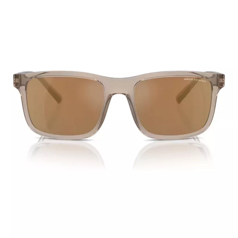 Gafas de sol Armani Exchange AX4145S83445A para hombre negro mate 57 mm