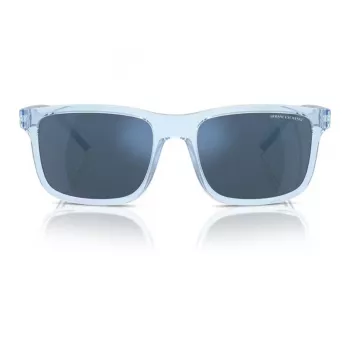 Armani Exchange AX4145S834555 Gafas de sol para hombre - Montura rectangular de propionato - 57/19/145 mm