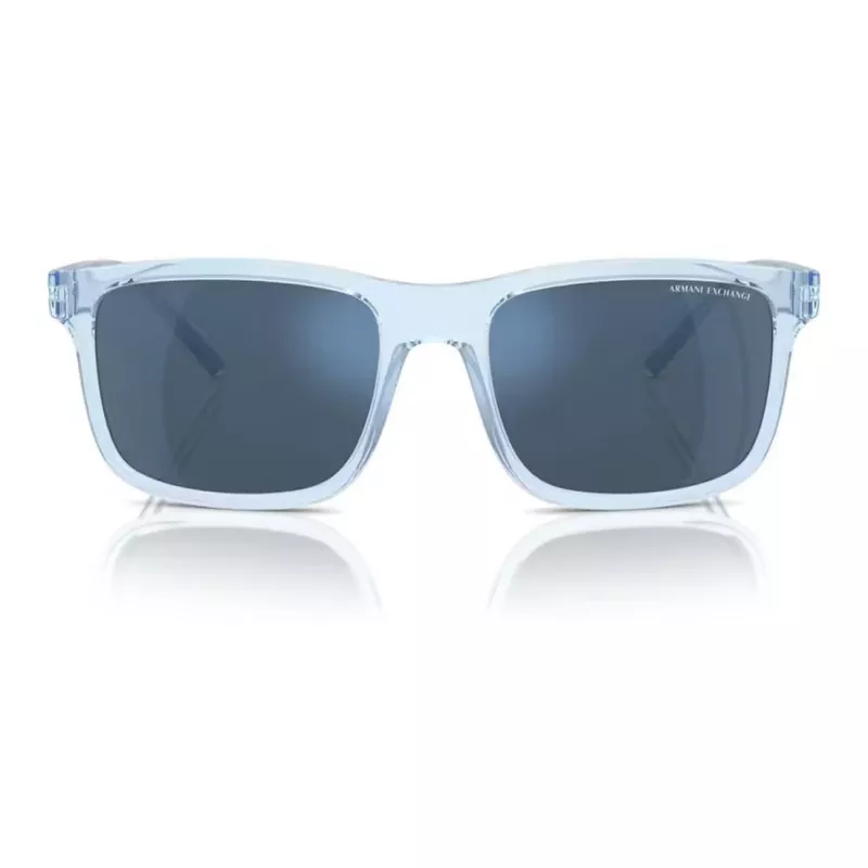 Armani Exchange AX4145S834555 Gafas de sol para hombre - Montura rectangular de propionato - 57/19/145 mm