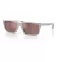 Armani Exchange AX4157SU83786 Gafas de sol rectangulares para hombre - montura negra mate lentes grises