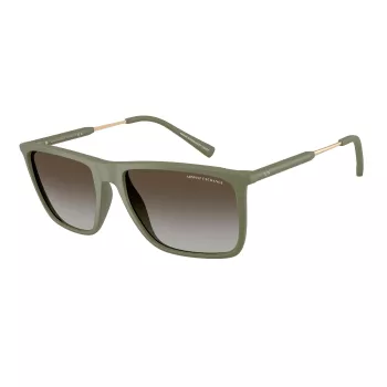 Armani Exchange AX4160S838113 Gafas de sol para hombre Havana Brown Gradient 57mm