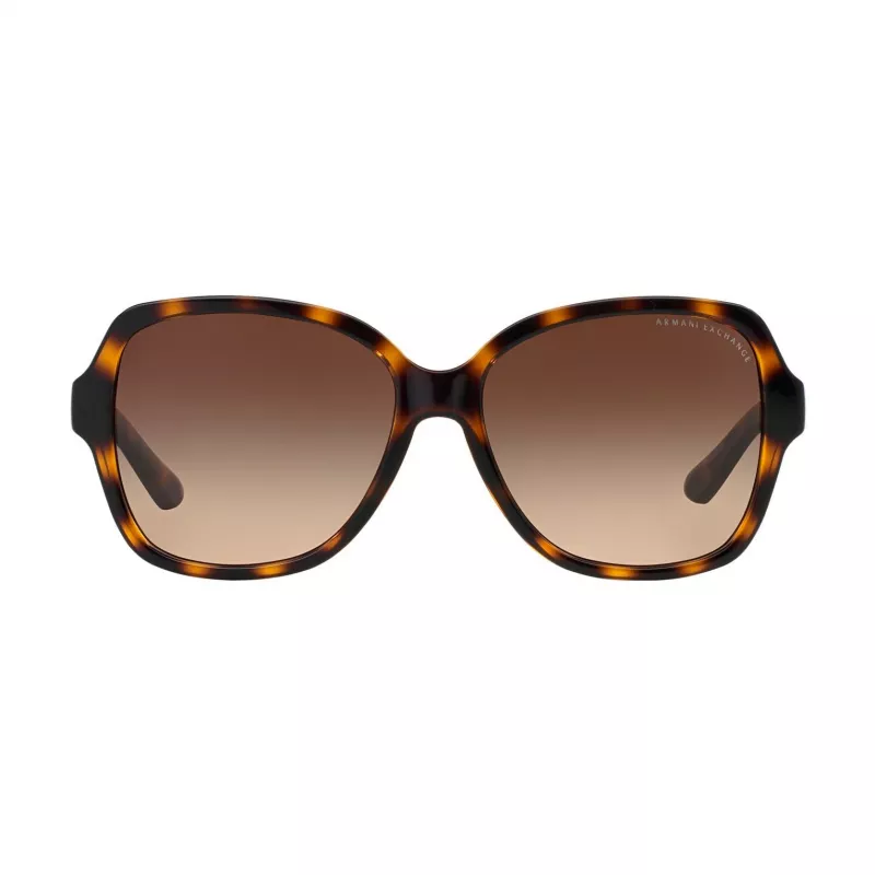 ARMANI EXCHANGE Gafas de sol para mujer AX4029S811713 montura de acetato Havana lentes tintadas marrones 57mm