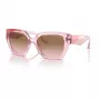 Gafas de sol de mujer Armani Exchange AX4125SU83391 montura gris transparente lentes grises degradadas 54 mm