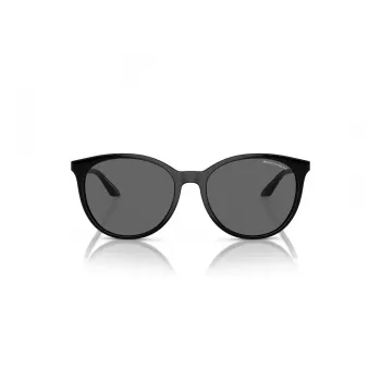 Armani Exchange Gafas de sol de mujer AX4140S815887 - montura negra, lentes grises, 55 mm