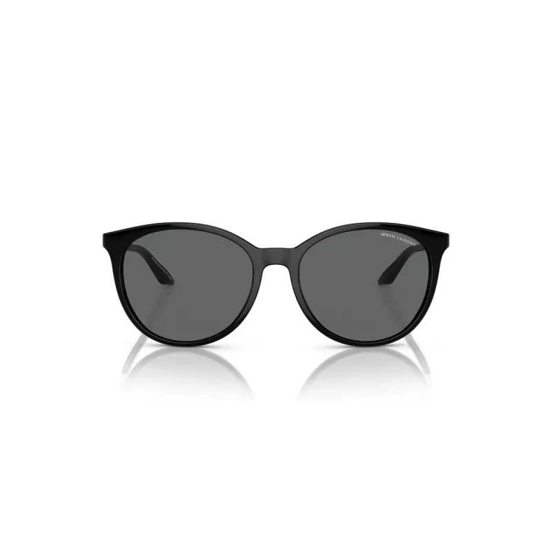 Armani Exchange Gafas de sol de mujer AX4140S815887 - montura negra, lentes grises, 55 mm