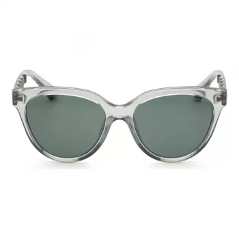Gafas de sol para mujer ARMANI EXCHANGE AX4148SU83607 Montura cuadrada transparente gris lentes grises 56 mm