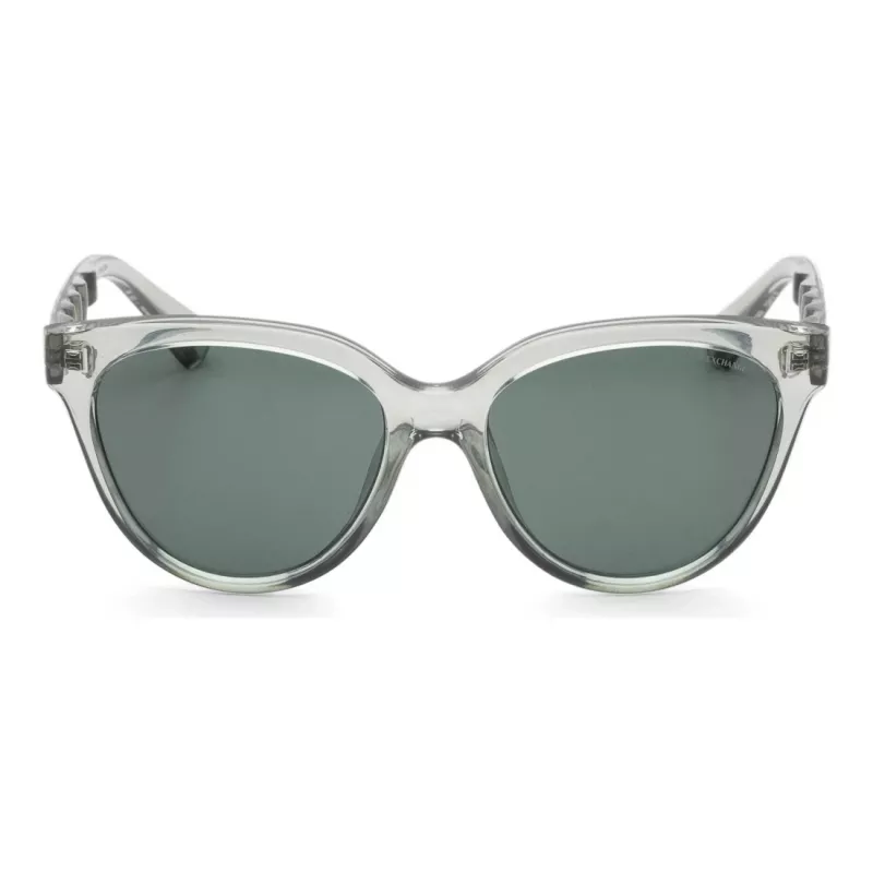 Gafas de sol para mujer ARMANI EXCHANGE AX4148SU83607 Montura cuadrada transparente gris lentes grises 56 mm