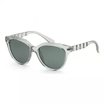 Gafas de sol para mujer ARMANI EXCHANGE AX4148SU83607 Montura cuadrada transparente gris lentes grises 56 mm