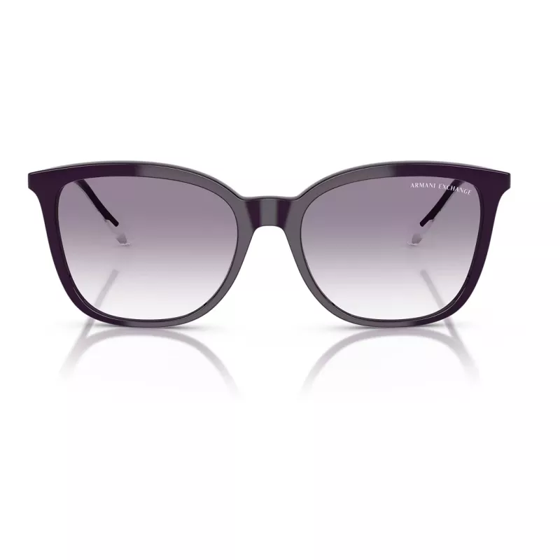 ARMANI EXCHANGE Gafas de sol de mujer AX4151S836479 marrón habana gris degradado 55mm