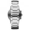 Armani Cronógrafo hombre AR11164, 43 mm, acero inoxidable, esfera negra