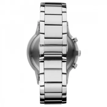 Armani Cronógrafo hombre AR11164, 43 mm, acero inoxidable, esfera negra