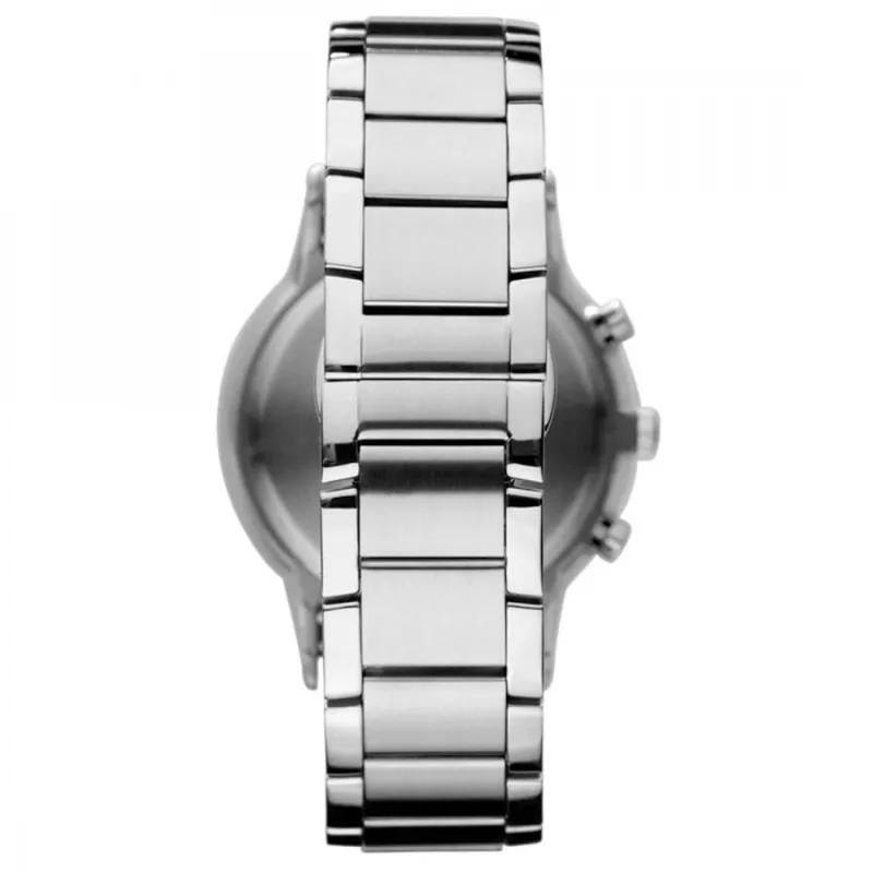 Armani Cronógrafo hombre AR11164, 43 mm, acero inoxidable, esfera negra