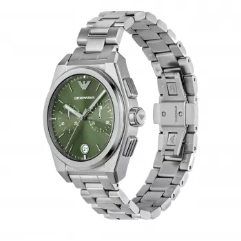 Armani Reloj de pulsera de hombre AR11640 acero inoxidable cronógrafo, 43mm