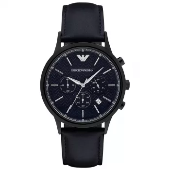ARMANI reloj cronógrafo hombre AR2481 43 mm acero inoxidable esfera azul