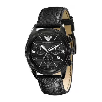Armani cronógrafo de hombre AR5904 41mm esfera negra acero inoxidable