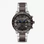 Armani reloj hombre Luigi cronógrafo esfera negra correa de piel AR11391 (43mm)