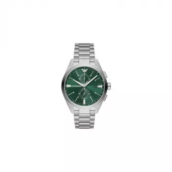 Armani reloj hombre Luigi cuarzo AR11480 40mm esfera azul malla de acero inoxidable