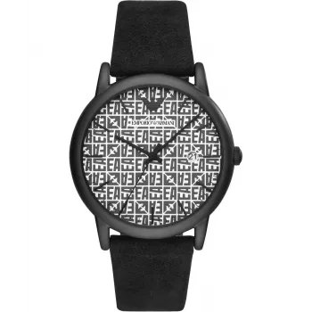 Armani Reloj de hombre AR11274 43mm esfera azul pulsera de piel azul