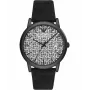 Armani Reloj de hombre AR11274 43mm esfera azul pulsera de piel azul