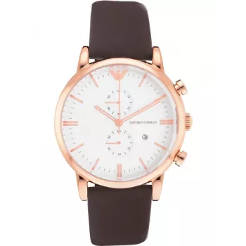 Armani reloj de hombre AR1936 43mm acero inoxidable cuarzo cronógrafo