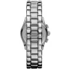 ARMANI Reloj de mujer AR0674 Cuarzo Analógico 35mm Acero Inoxidable Plateado
