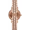 ARMANI Reloj mujer AR11244 Gianni T-Bar cuarzo analógico 32mm acero inoxidable oro rosa