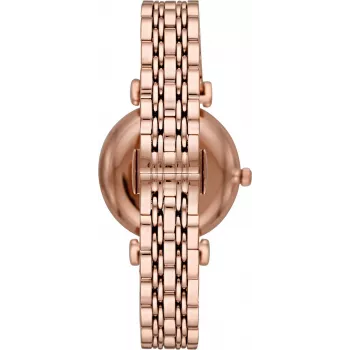 ARMANI Reloj mujer AR11244 Gianni T-Bar cuarzo analógico 32mm acero inoxidable oro rosa
