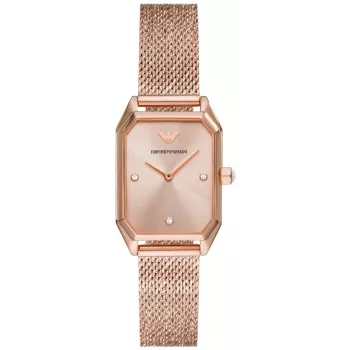 ARMANI Reloj de mujer AR11347 Cuarzo Acero inoxidable 24mm esfera nácar