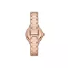 ARMANI Reloj de mujer AR11523 Gianni T-Bar cuarzo 32mm oro rosa acero inoxidable