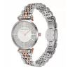 ARMANI Reloj para mujer AR11537 32mm acero inoxidable esfera plateada