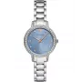 ARMANI reloj mujer AR11585 acero inoxidable cuarzo 32mm esfera plateada