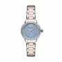 ARMANI reloj de mujer AR11597 32mm acero inoxidable esfera plateada brazalete de malla milanesa