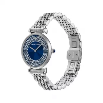 Armani Reloj de cuarzo analógico para mujer AR11627 32mm Acero inoxidable plateado