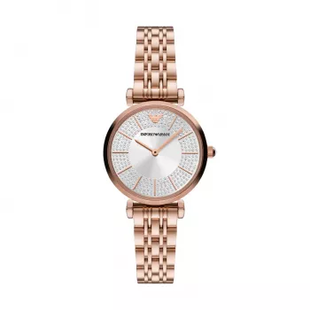 ARMANI Reloj mujer AR11446 32mm oro rosa acero inoxidable